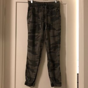 Garage Brand Camouflage Jogger Pants